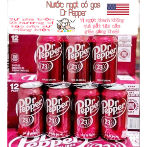 Nước ngọt có gas Dr Pepper 23 (mỹ)