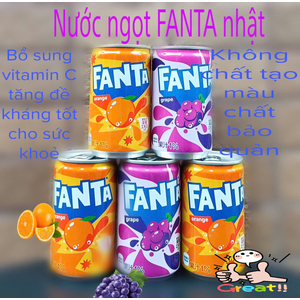 Nước ngọt Fanta nhí (nhật) (160ml x 30 lon)