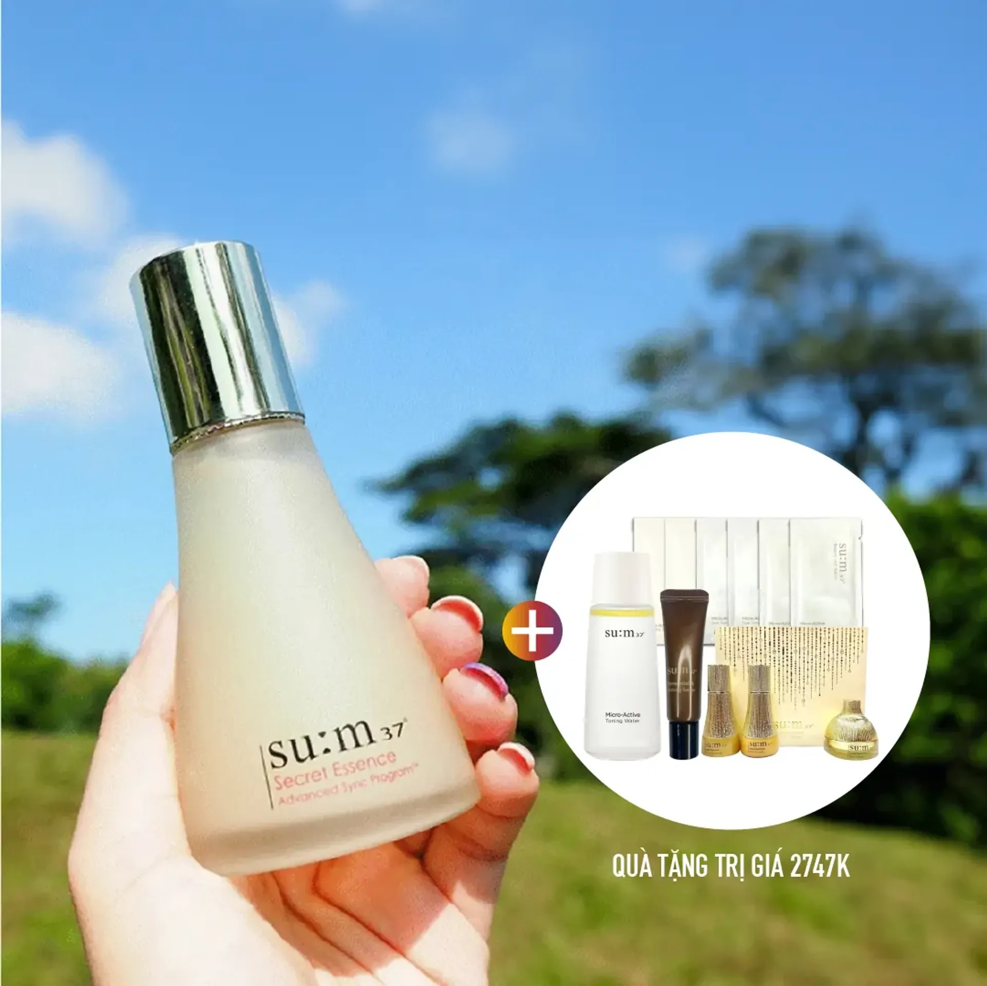 Nước Thần Giảm Nếp Nhăn Trên Da Su:m37° Secret Essence 80ml