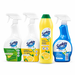 Nước Xịt Kính, Nước Lau Bếp Sunlight Và Gift – Làm Sạch Nhanh, Tiện Dụng