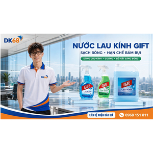 Nước Xịt Kính, Nước Lau Bếp Sunlight Và Gift – Làm Sạch Nhanh, Tiện Dụng