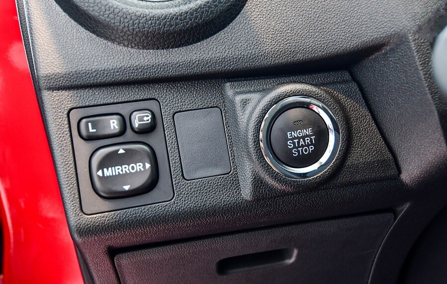 Nút khởi động Start Stop trên Wigo AT