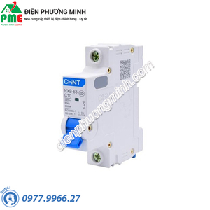 Cầu dao tự động MCB Chint NXB-63 (10,16,20,25A) 6KA 1P