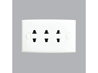 Ổ cắm 3, 2 chấu 16A A30US3