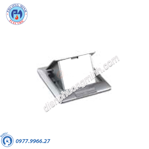 Ổ cắm âm sàn cho S-Flexi có đế âm, màu nhũ bạc - Model E224F_ABE