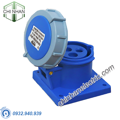 Ổ Cắm Công Nghiệp 2P+E 16A IP67 (Cố Định) - MPN3132 - MPE