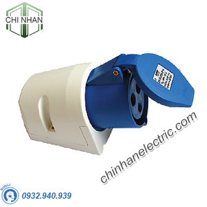 Ổ Cắm Công Nghiệp 2P+E 32A IP44 (Gắn Nổi) - MPN123 - MPE