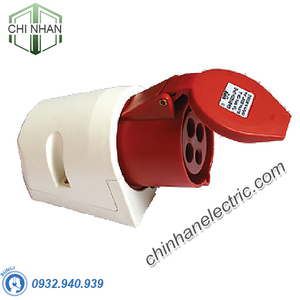 Ổ Cắm Công Nghiệp 3P+E 32A IP44 (Gắn Nổi) - MPN124 - MPE