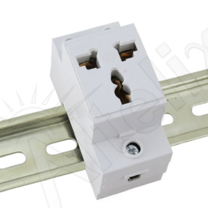 Ổ cắm lắp thanh ray 3 chấu