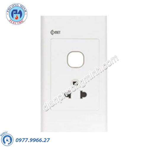 Ổ cắm đơn 3 chấu và 1 lỗ - Model CS1U31