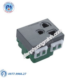 Ổ cắm đơn có màn che và dây nối đất - Model WEV1181-7H