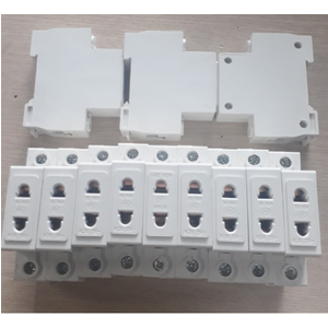 Ổ cắm lắp thanh ray 2 chấu