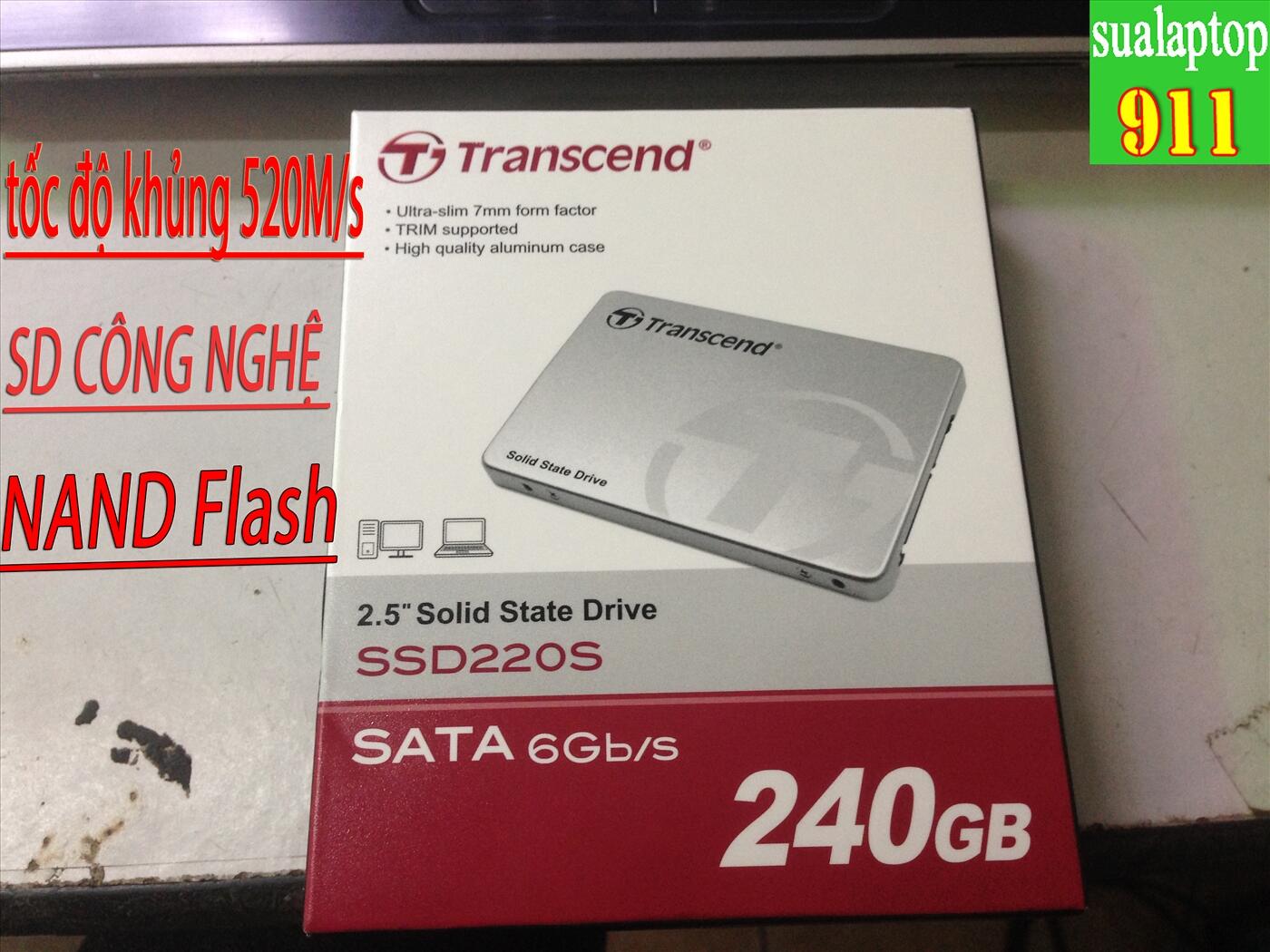 Ô Cứng SSD Transcend 220s 240Gb
