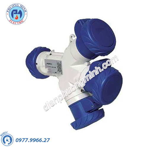 Ổ nổi nhiều ngã 2P E 230V 16A IP44 - Model PKZM409