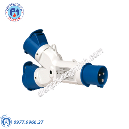 Ổ nổi nhiều ngã 2P E 230V 16A - Model PKZM403