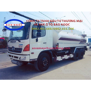 XE Ô TÔ XI TÉC CHỞ XĂNG DẦU HINO 16 KHỐI