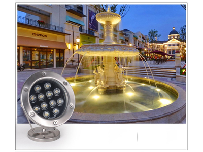 Đèn LED âm nước chân đế 18W
