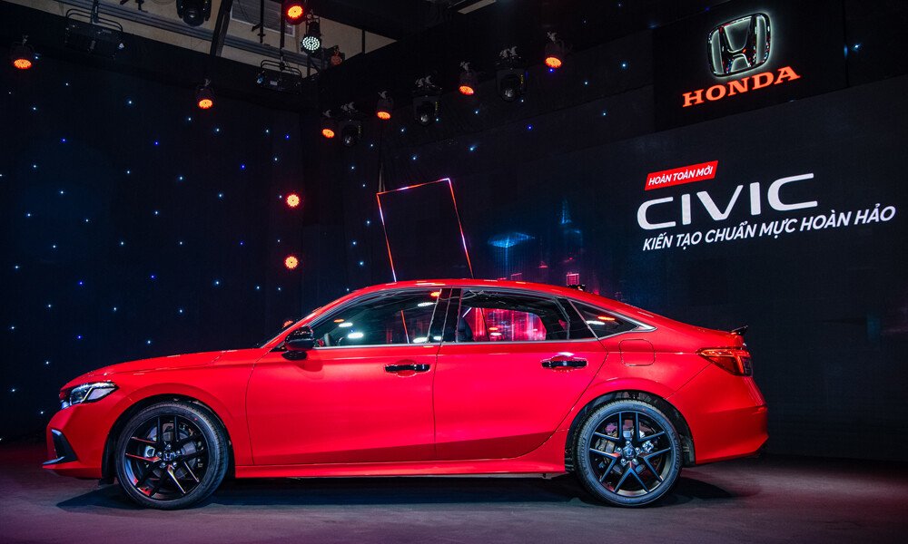Hình ảnh thực tế Honda Civic RS 2022 mới nhất tại Hà Nội  Showroom Honda ô  tô Tây Hồ