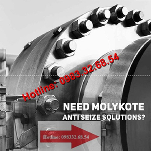 Mỡ công nghiệp Molykote EM-50L bao bì mới 2021