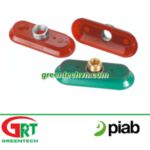 OC35x90P | Piab OC35x90P Polyurethane 40, G3/8 female | Núm hút chân không hình oval | Piab Vietnam