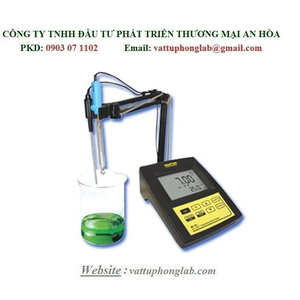 MÁY ĐO PH/ NHIỆT ĐỘ ĐỂ BÀN ĐIỆN TỬ MODEL:MI150