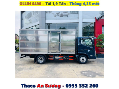 GIÁ XE TẢI OLLIN S490 THÙNG KÍN TẢI 1.9 TẤN MỚI NHẤT