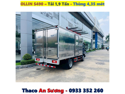 GIÁ XE TẢI OLLIN S490 THÙNG KÍN TẢI 1.9 TẤN MỚI NHẤT