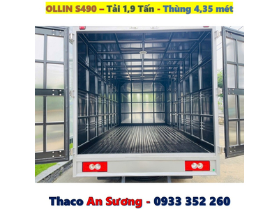 GIÁ XE TẢI OLLIN S490 THÙNG KÍN TẢI 1.9 TẤN MỚI NHẤT