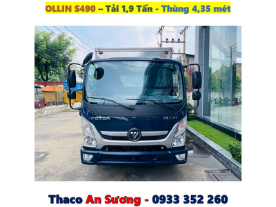 GIÁ XE TẢI OLLIN S490 THÙNG KÍN TẢI 1.9 TẤN MỚI NHẤT