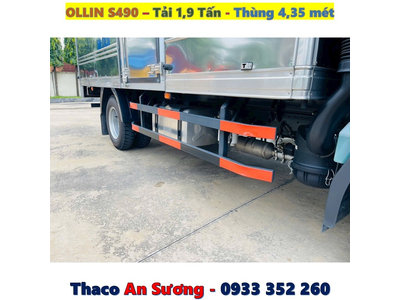 GIÁ XE TẢI OLLIN S490 THÙNG KÍN TẢI 1.9 TẤN MỚI NHẤT