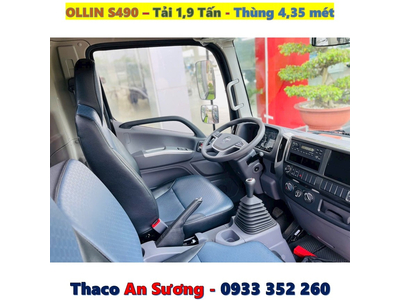 GIÁ XE TẢI OLLIN S490 THÙNG KÍN TẢI 1.9 TẤN MỚI NHẤT