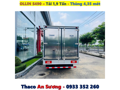 GIÁ XE TẢI OLLIN S490 THÙNG KÍN TẢI 1.9 TẤN MỚI NHẤT