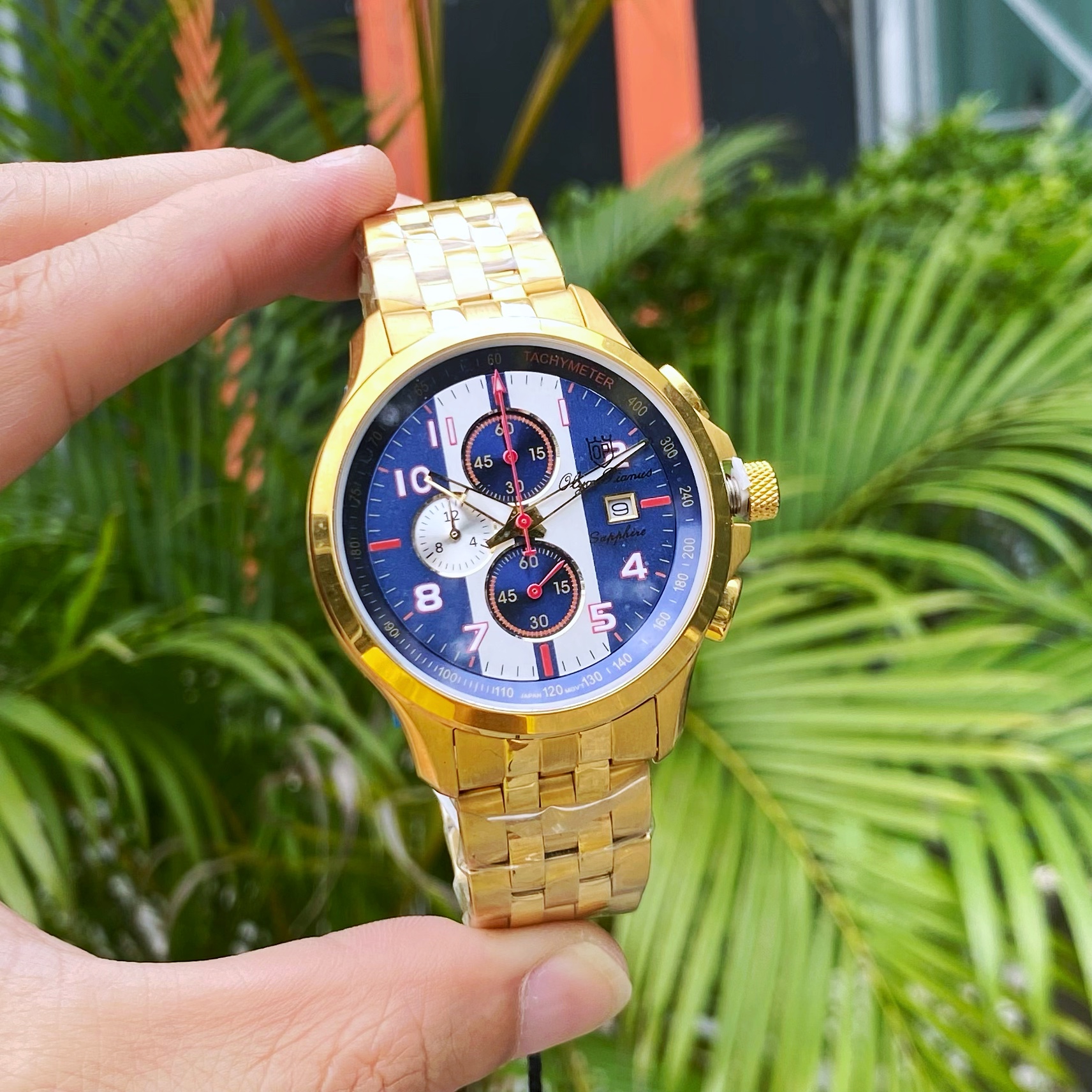 ĐỒNG HỒ NAM OLYM PIANUS OP89322-3G-628 DÂY THÉP CHÍNH HÃNG