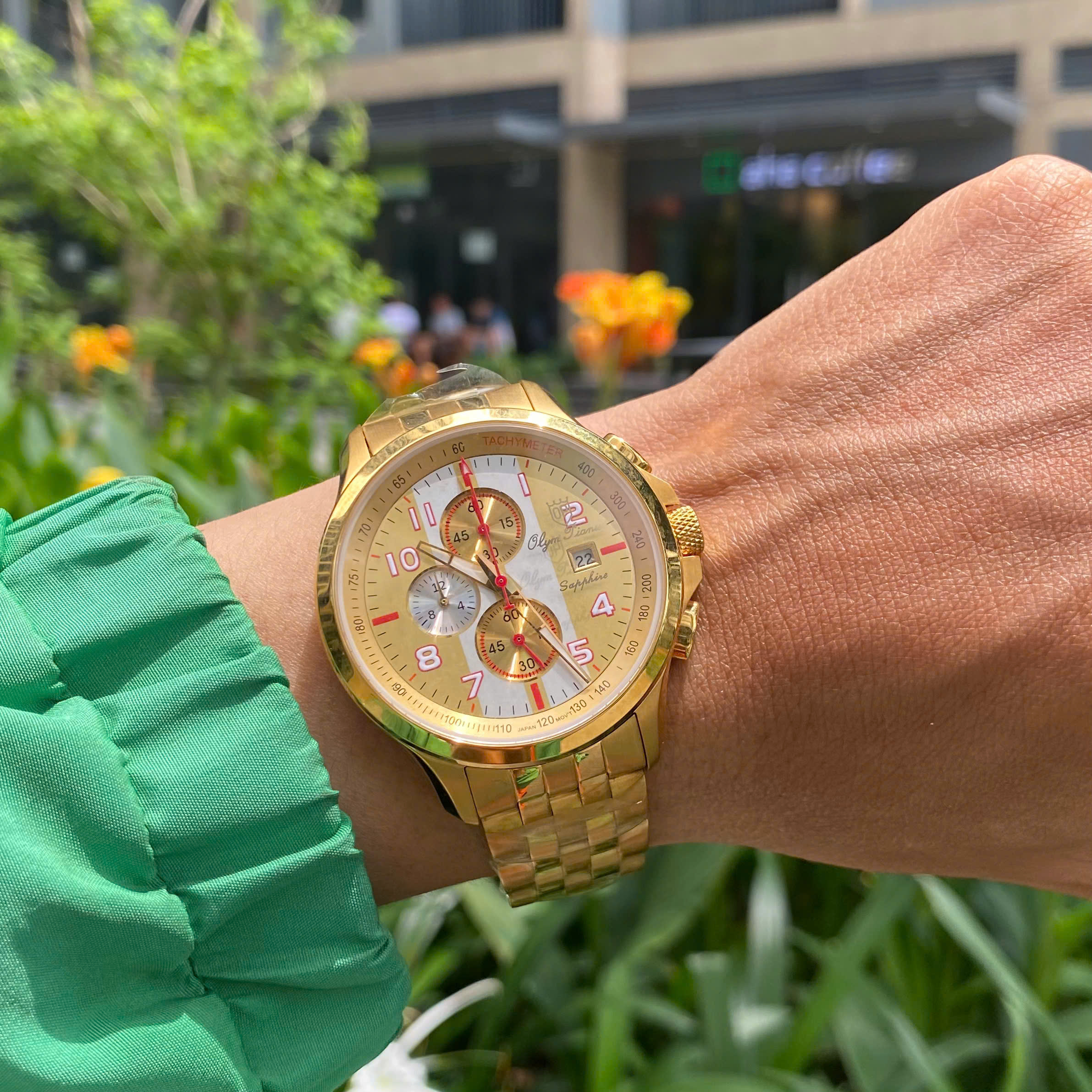 ĐỒNG HỒ NAM OLYM PIANUS OP89322-3G-628 DÂY THÉP CHÍNH HÃNG