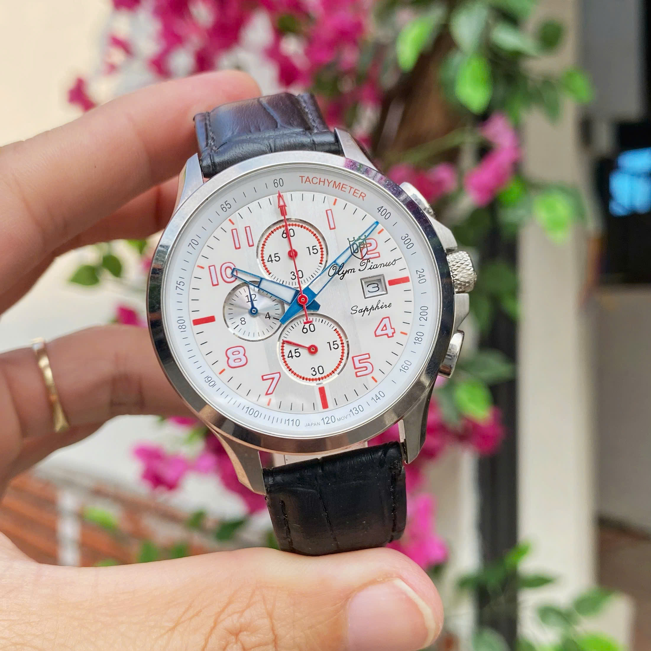 ĐỒNG HỒ OLYM PIANUS DÂY DA OP89022-3G-628 CHÍNH HÃNG