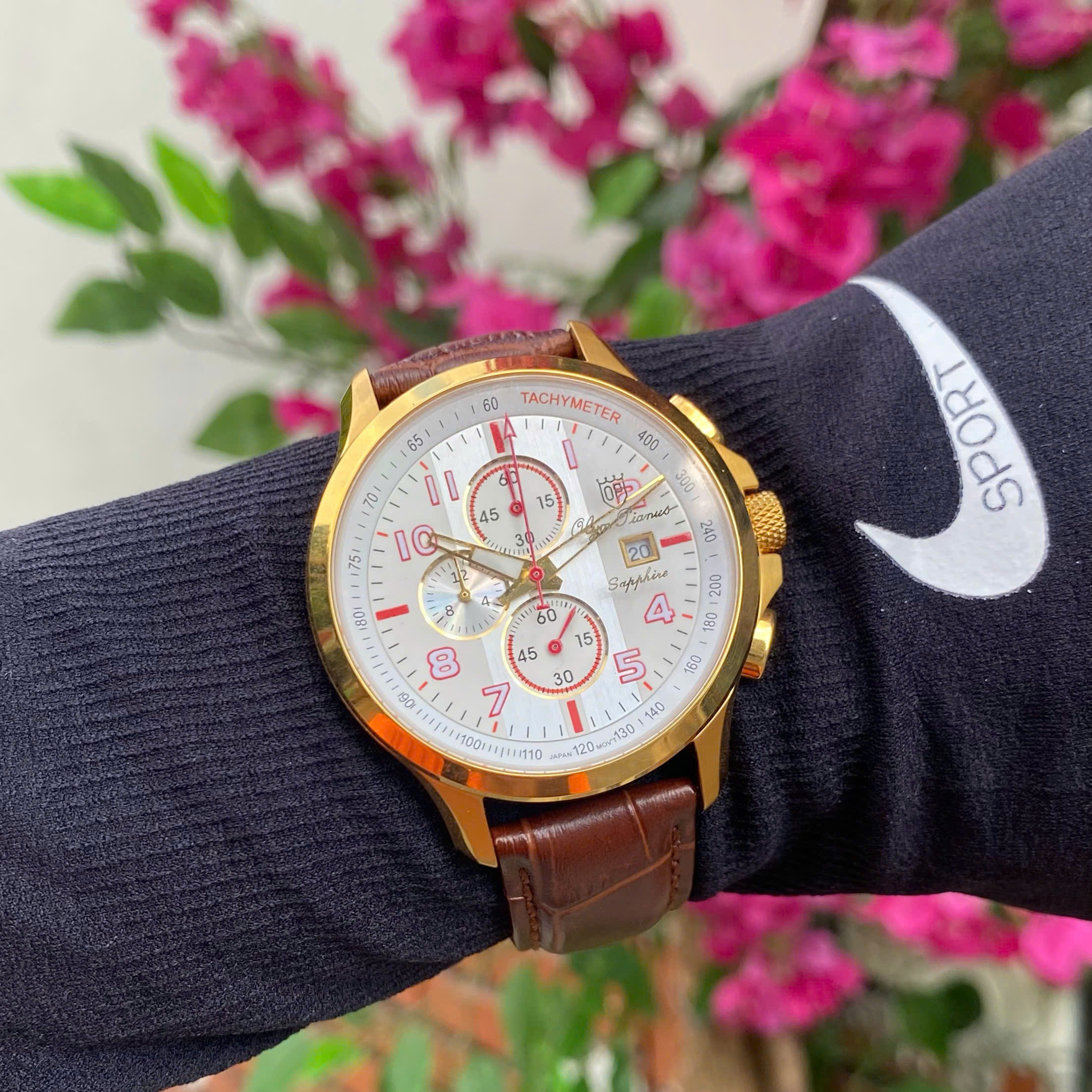 ĐỒNG HỒ OLYM PIANUS DÂY DA OP89022-3G-628 CHÍNH HÃNG