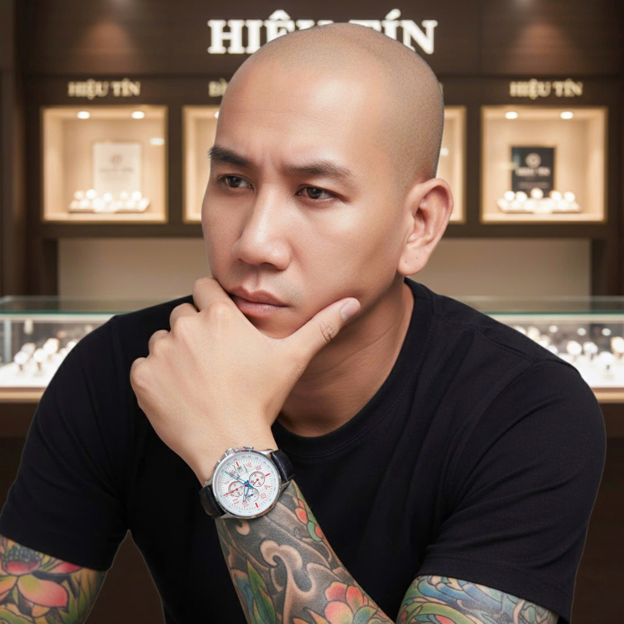 Đồng hồ Olym Pianus OP89022-3GS dây da: Nâng tầm phong cách lịch lãm