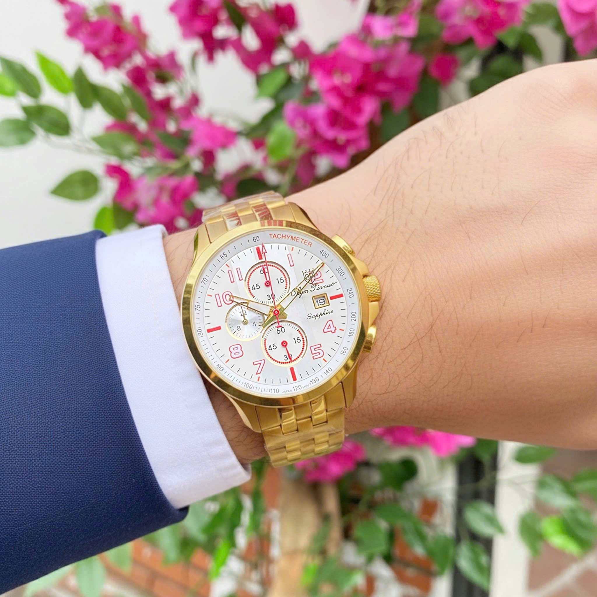 Đồng hồ Olym Pianus OP89022-3GK-T Giá & Nơi bán chính hãng