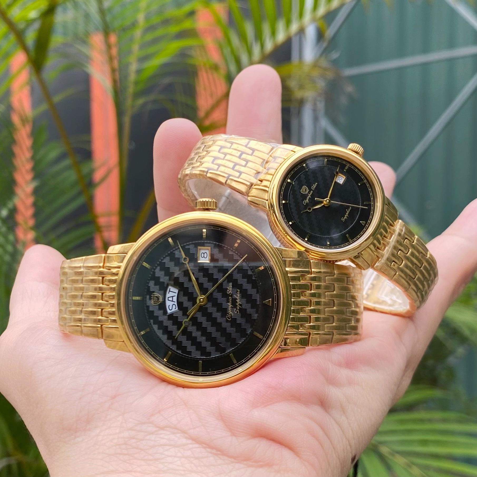 ĐỒNG HỒ ĐÔI OLYMPIA STAR OPA58063M và OPA58063L