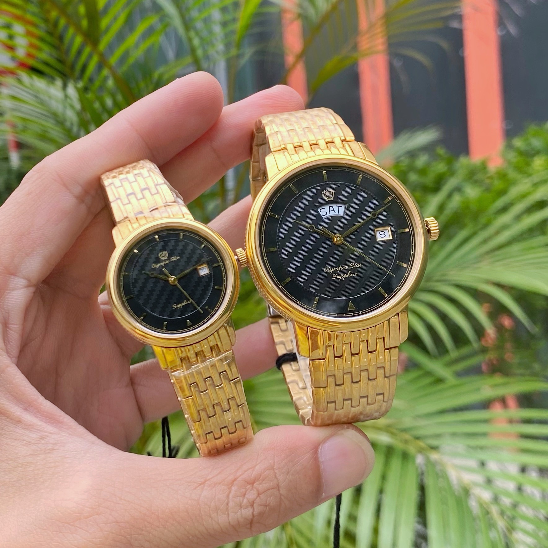 ĐỒNG HỒ ĐÔI OLYMPIA STAR OPA58063M và OPA58063L