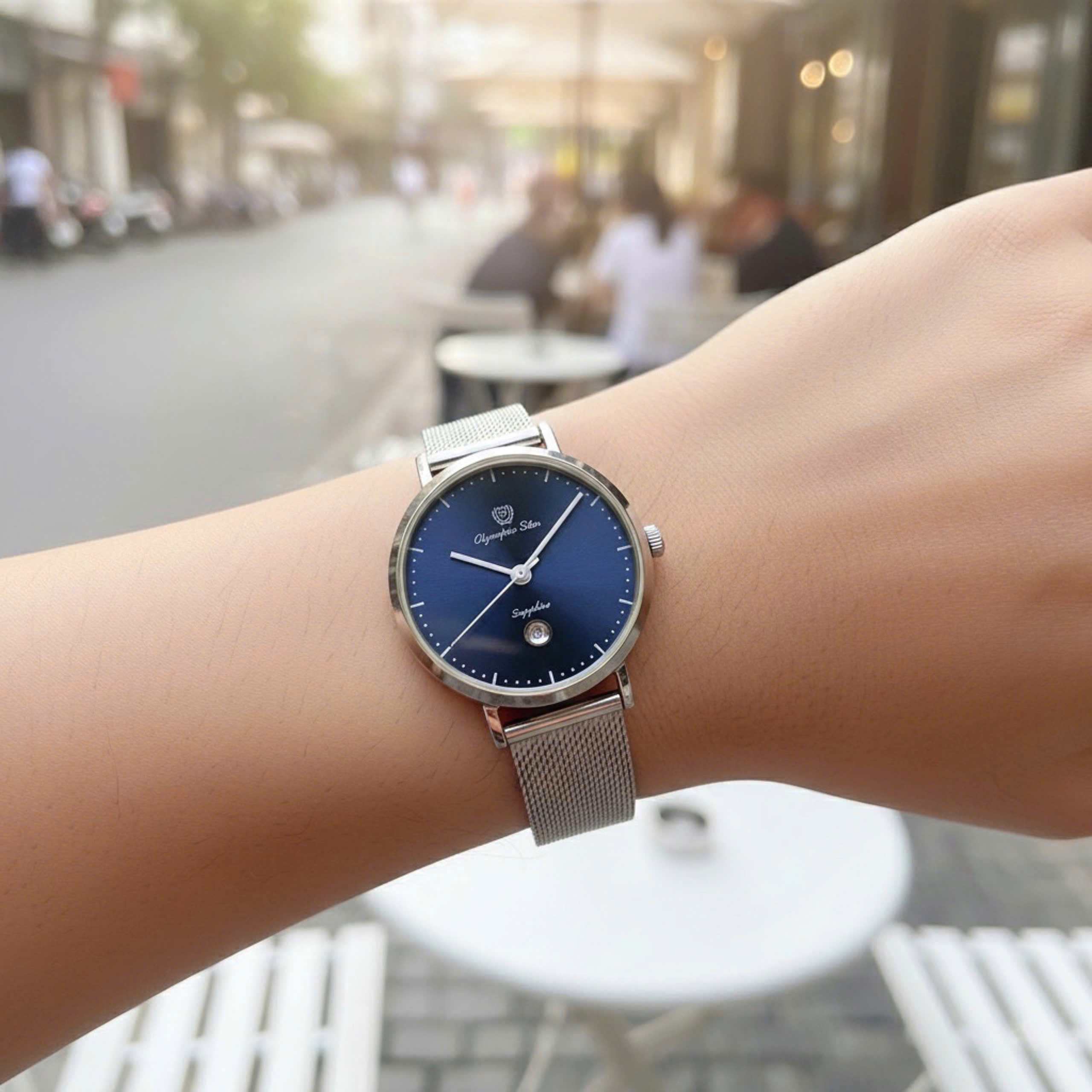 Đồng Hồ Olympia Star Nữ OPA58083L