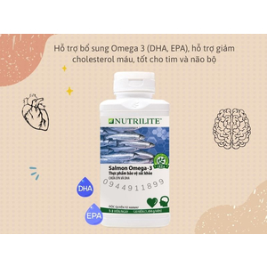 Nutrilite Salmon Omega 3: Làn sóng dinh dưỡng từ đại dương tốt cho tim & não bộ
