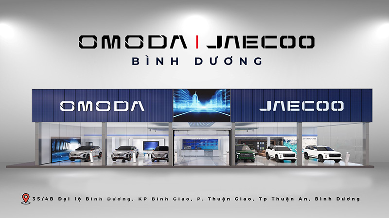 Showroom Omoda & Jaecoo Bình Dương 