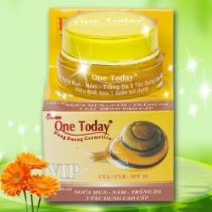 ONE TODAY Kem ngừa mụn - Nám - Trắng da 3 tác dụng cao cấp - NET 15g