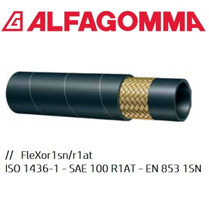 ỐNG 1 LỚP BỐ SAE100 R1AT SIZE 1/4”