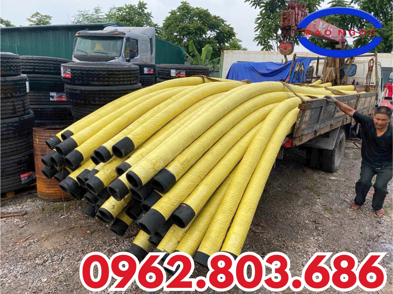 ỐNG CAO SU 7M, 8M XẢ XI MĂNG RỜI, TRO BAY CỦA MOOC TÉC CHỞ XI MĂNG RỜI