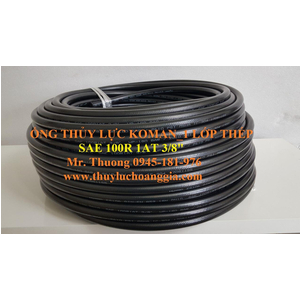 ỐNG DẦU THỦY LỰC KOMAN 1 LỚP THÉP, SIZE 3/8''