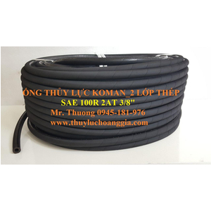 ỐNG DẦU THỦY LỰC KOMAN 2 LỚP THÉP, SIZE 3/8''