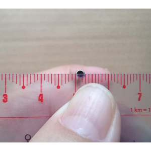 Ống hút mũi inox thẳng, không lỗ 3 mm - 14 cm