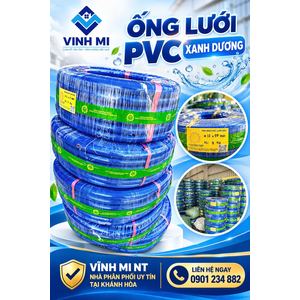 Ống lưới nhựa PVC màu xanh dương Vĩnh Mi NT